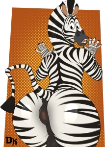 Derickk76 - Marty the zebra - Fanart (Patreon) 