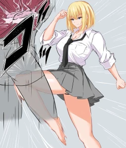 渡良瀬ぴろ - [支援者限定]金玉蹴っ飛ばしてバカにしてくる女こわい