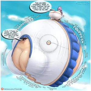 Thormist - Commission: A Witch's Blimpy Date