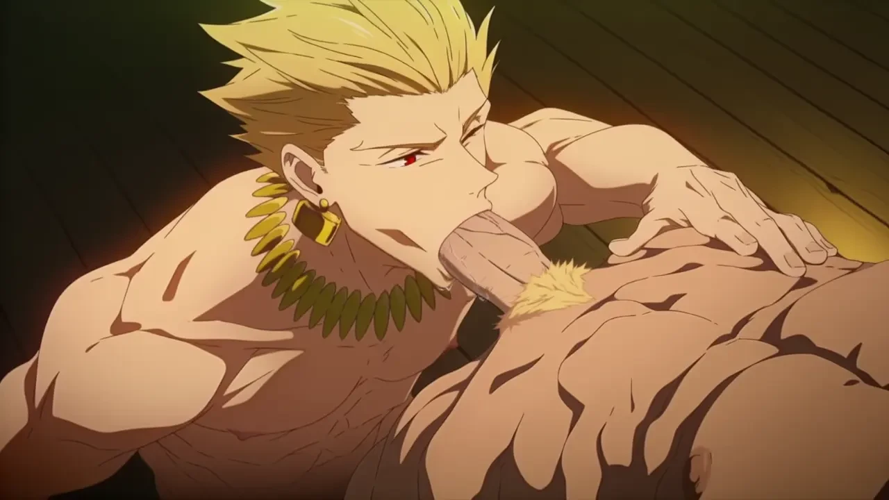 Gilxxgamesh - Gilgamesh & Richard - 4 animations & 36P (link in description) - Fate/Strange Fake  part 4