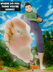 Render Macro - Commission: Running From Shikamaru 