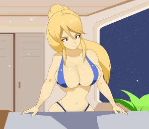 Commoddity - Samus Aran Muscle Flex [GIF]