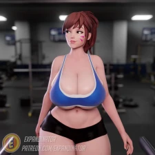 expandinator - [Video] Flirting at the Gym (Loop + Extended) - Free Hentai Manga, Doujinshi and Comics Online Reader | LewdVault.com