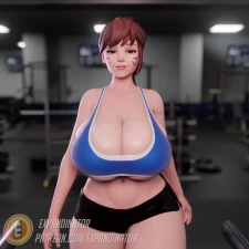 expandinator - [Video] Flirting at the Gym (Loop + Extended) part 2 - Free Hentai Manga, Doujinshi and Comics Online Reader | LewdVault.com