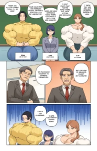 musctonk - Mel's mom & Lily's mom comic