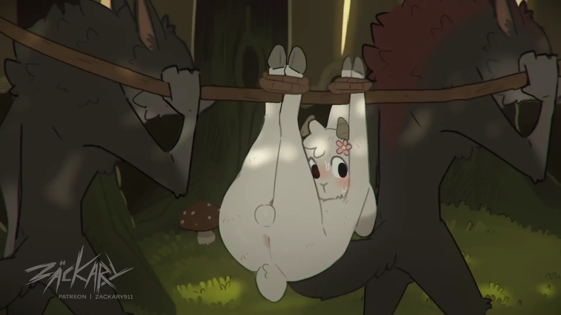 zackary911 - Playing With Food - anim. wip 2