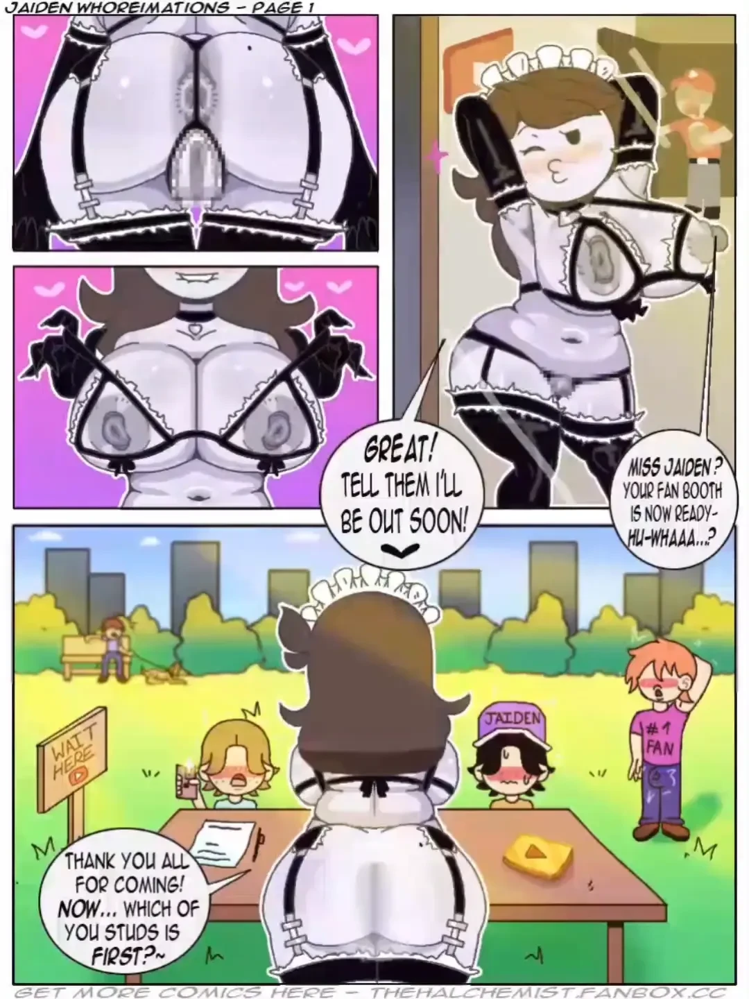 TheHalchemist - Jaiden Whore-imations Page 1
