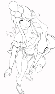 SarukaiWolf - Skylatina WIP