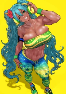 RUKIA's Gallery - Brazilian miku ︎ commission work