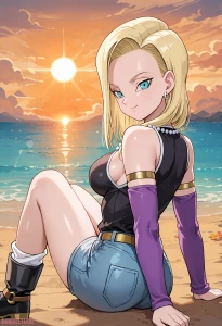 BubbleTeeXL - (Extra) Android 18 | Dragon Ball 