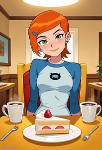 BubbleTeeXL - Gwen Tennyson | Ben 10 (Request)