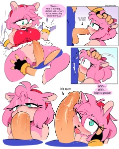 QuaverNSFW - Liquid Metal Sonic X Amy 1/3