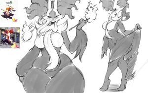 SaltyXodium - Pack of drawings that I never published because I didn't like any of them (Pure Trash) 4