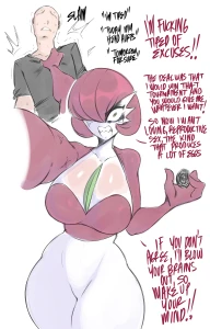 SaltyXodium - Suscribestar Sketch req: Gardevoir Mad