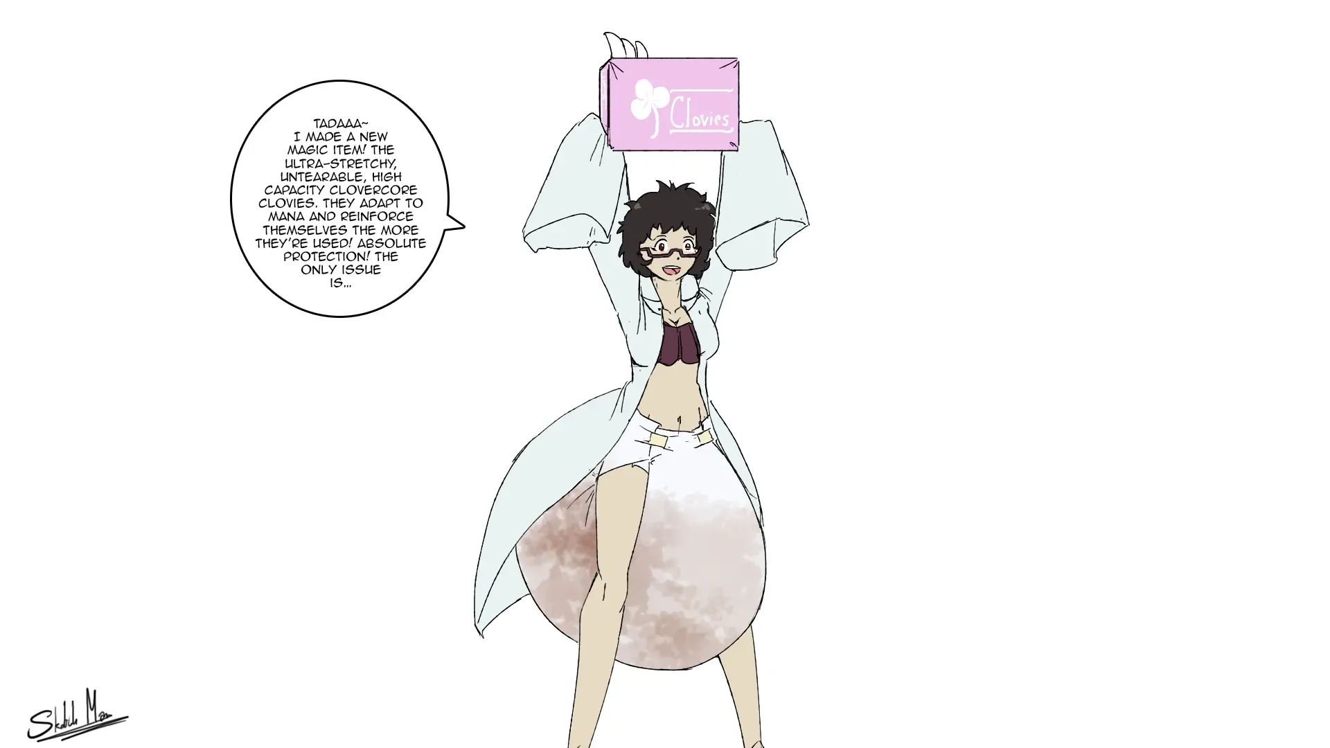 sketchman - Commission: Greatest magic item