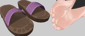 jager - Close-up of seija's soles
