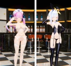 AnonymousXYZ - 杏幻想15_aqua_&_kanata_メズマライザー_4K