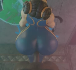 Kishi3D - [Shorts] Chun Li taking it from behind clothes video T2 Bonus - Free Hentai Manga, Doujinshi and Comics Online Reader | LewdVault.com