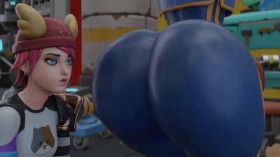 Kishi3D - Chun seducing Skye with her enormous ass video T2 Bonus - Free Hentai Manga, Doujinshi and Comics Online Reader | LewdVault.com