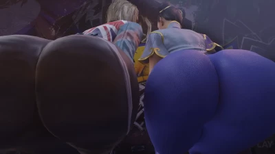 Kishi3D - Cammy x Chun Li SF6 asses on glass video T2 Bonus - Free Hentai Manga, Doujinshi and Comics Online Reader | LewdVault.com