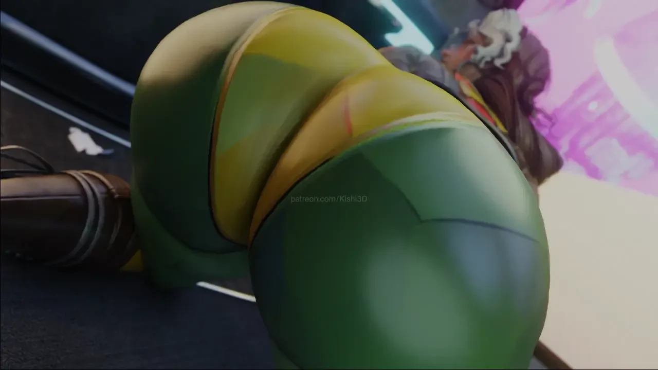 Kishi3D - Rogue twerking on all four video
