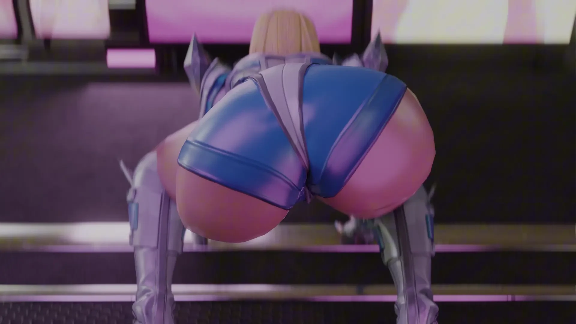 Kishi3D - Emma Frost twerking like an animal video HD Watermark-free