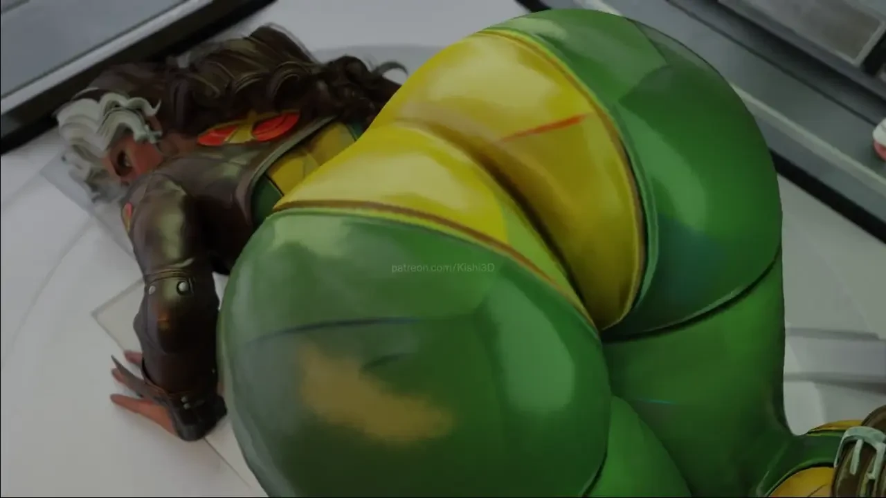Kishi3D - Rogue bigger ass shaking video
