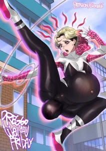 Clone66 - Spider labor?? : Preggo Waifu Friday