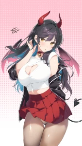 八重樫南 - いつもお饅頭支援ありがとう！＆悪魔コスの幼馴染ちゃん