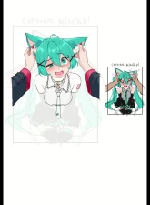 snegovski - Catsune Mimiku! (EXTRA bonus pics) - Free Hentai Manga, Doujinshi and Comics Online Reader | LewdVault.com
