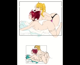 snegovski - Miku x Teto x Neru (+ EXTRA bonuses) - Free Hentai Manga, Doujinshi and Comics Online Reader | LewdVault.com