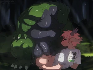 zonkpunch -  Salty Swamp: T Colour Animation - Free Hentai Manga, Doujinshi and Comics Online Reader | LewdVault.com