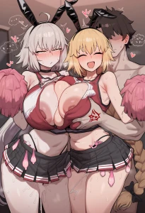Red - Jeanne D'Arc & Jalter x Gudao [Request]