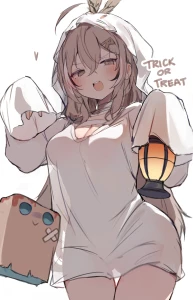 orobou - Halloween Mumei  (nsfw alt+2)