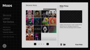 komdog - New Mod Menu / Browser (BETA)