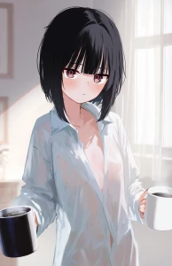 memekko - 裸ワイシャツ 差分