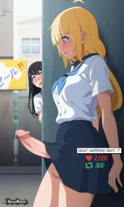 dragon_breath - [Animation Loop] Futa girl can't stop thinking of her best friend