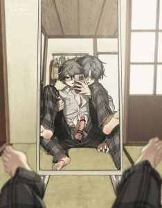 mimimimi-kuru - 鏡越し