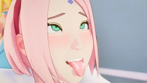 HIKIGAERU3D - Big Dick Boruto: Sakura Hospital part 1
