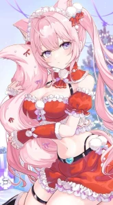 みづ - おまけつき【FANBOX限定】2025クリスマスこよちゃんイラスト【AI対策加工なしバ－ジョン高画質PNG】