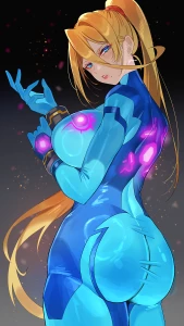 yasaikakiage - 【NSFW】ゼロスーツサムス＋差分1点 (高画質版)