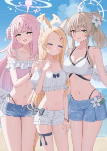 futabakurumi - 水着ティーパーティー差分(R18)