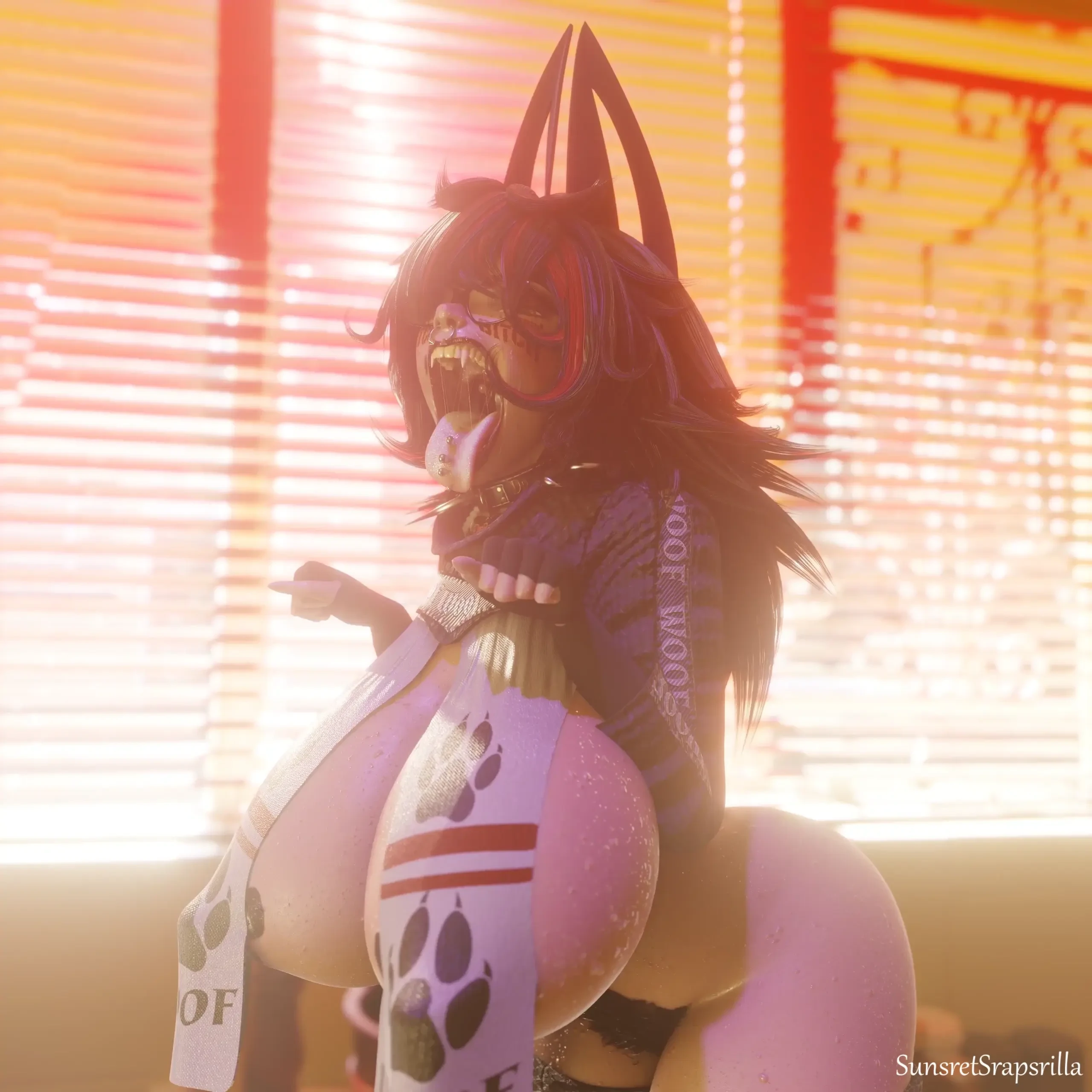 WastelandFoxBoy - Panting Animation