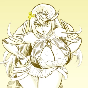 vkid - Weekly Sketches- Mythra (1/2)