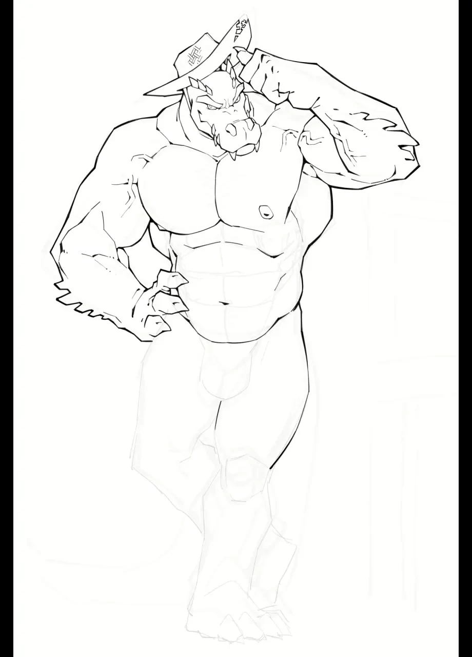 bonfiredemon - Big Croc Daddy - alts and timelapse