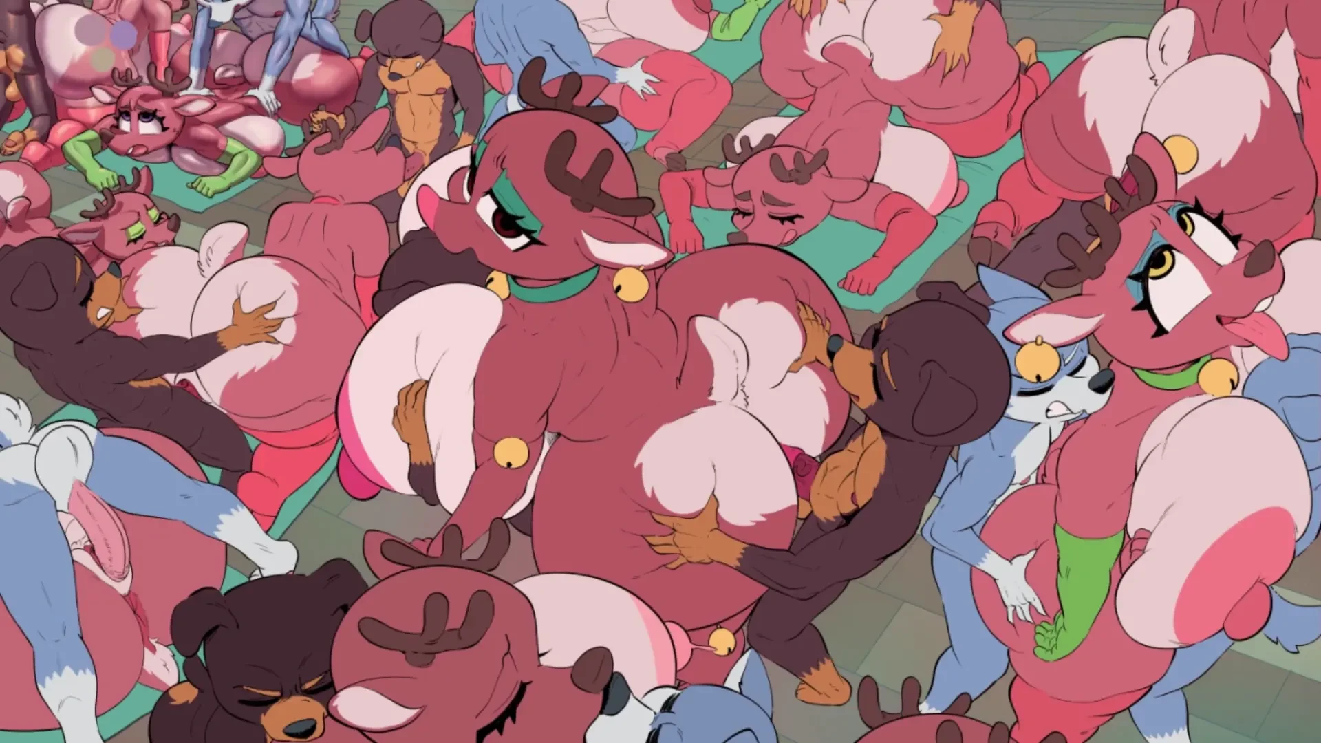 toto - Reindeer Party Timelapse part 2