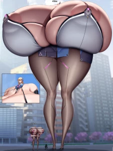 ヴァサゴ - 【限定特典】157頭身 超乳長身女性Tyrfing+透明PNG