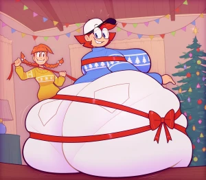 ridiculouscake - Sunny and Messy's Christmas Gift