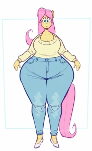 ridiculouscake - Big and Bigger Fluttershy
