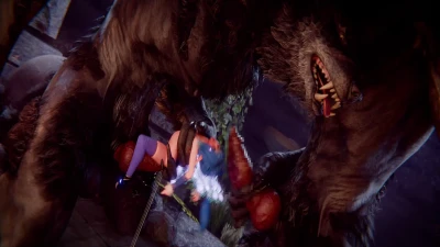 biggreen - [Animated Loop] Lillya vs Werewolves - Free Hentai Manga, Doujinshi and Comics Online Reader | LewdVault.com
